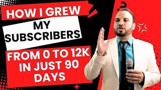 How I Grew My Youtube Subscribers from 0 to 12K in Just 90 Days | Ajinkya Patale