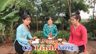 Cá Linh Nướng Chấm Mắm Me Món Ăn Dân Dã Đồng Quê | Hương Quê #42