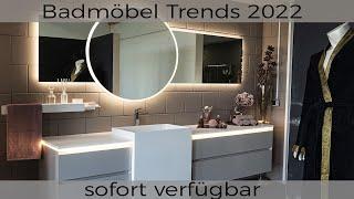 Badmöbel Trends 2022 Doppelwaschtische Badezimmermöbel sofort verfügbar.