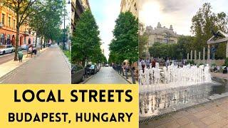 Local streets of Budapest | Walk like a local Hungary, Europe