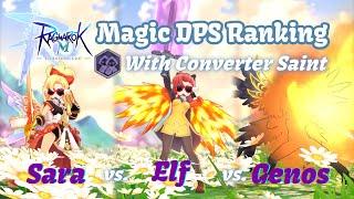 SARA vs ELF vs GENOS: Who's Really Top DPS?! Magic DPS guide in DARK CONVERT instances~ | Ragnarok M