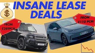 INSANE LEASE CAR DEALS 2024  | £290pcm for a £90 Defender  | Electric ID3 from £130pcm 