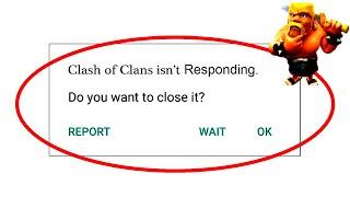 How to Fix Clash of Clans App Not Responding error in Android & Ios Phone | SP SKYWARDS