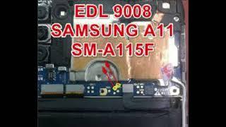 Samsung M11 SM M115F  Test Point  EDL Mode