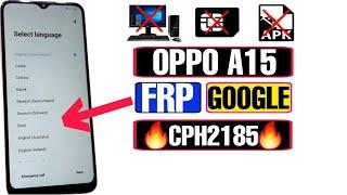 Oppo A15 (CPH2185) FRP Bypass 2023 | Oppo A15 Google Bypass | Oppo A15 FRP Unlock | A15 FRP Bypass