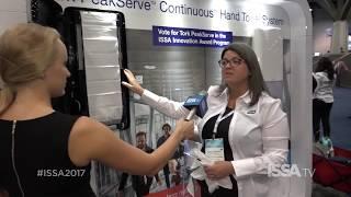 Tork PeakServe demo at ISSA 2017