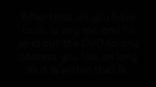 The Great DarthJedi2005 DVD Offer! (HD)