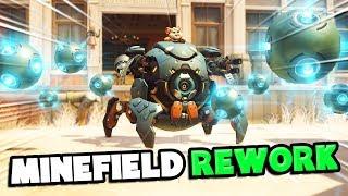 BUFFED Hammond Minefield Is *SUPER OP* - New Hammond Gameplay - Overwatch