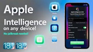 Enable Apple Intelligence on ANY Unsupported iPhone/iPad with Nugget – iOS 18.1 & 18.2 Supported