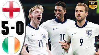 England vs Ireland 5-0 Highlights & All Goals 2024 HD