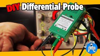 DIY Active Differential Probe for your oscilloscope | Do-it-yourself electronics