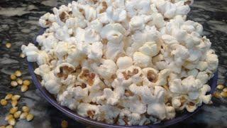 Popcorn recipe|how to make popcorn at Home|Urdu-Hindi