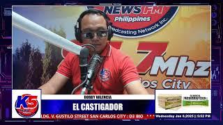 EL CASTIGADOR   | JANUARY 08, 2024 | K5 News Fm San Carlos Live Stream