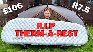 This inflatable WINTER sleeping pad is a genuine GAME CHANGER!