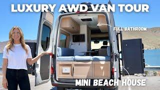 Minimalist Van Design That Maximizes Comfort & Space | VAN TOUR