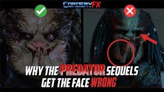 Why the PREDATOR sequels get the face WRONG