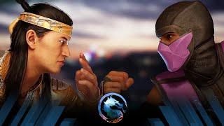 Mortal Kombat 1 - Liu Kang Vs 'Klassic' Rain (Very Hard)