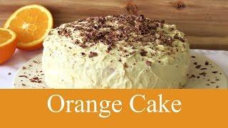 Orange Cake with Orange Buttercream -- The Frugal Chef