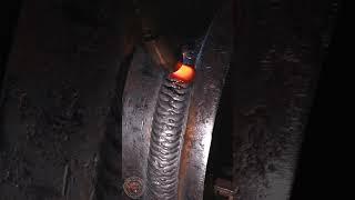 Сварка очень толстой трубы полуавтоматом.. #сварка #welding