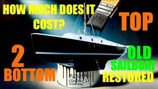 SAILING ON A BUDGET?  HOW MUCH DOES IT COST TO REFIT,RESTORE & REFURBISH SMALL SAILBOAT? EXACT #’S !