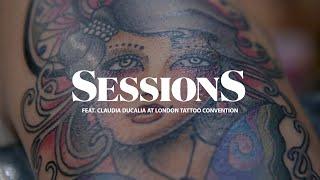 Claudia Ducalia Creates a Stunning Mucha Inspired Portrait Tattoo | Tattoodo | Sessions