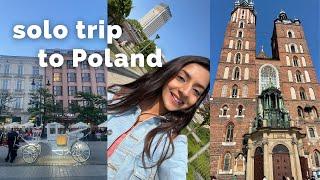 My First Solo Trip to Krakow, Poland | VLOG