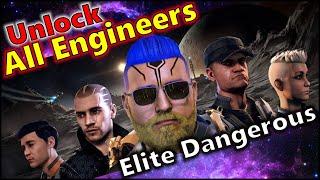  Elite Dangerous How to Unlock ALL Ship Engineers - The Complete Elite Dangerous Engineers Guide