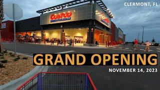 Costco Wholesale in Clermont Florida on Collina Terrace & Hwy 50 - GRAND OPENING - November 14, 2023