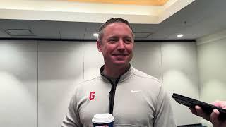 Georgia coach Mike White, SEC Spring Meetings 2025