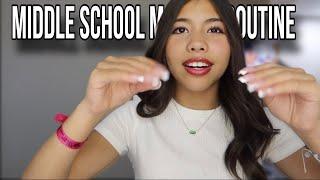 12 Year Olds Make-Up Routine For Middle School