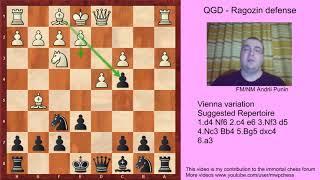 Chess - QGD Vienna variation (for black) - 5.Bg5 dxc4 6.a3