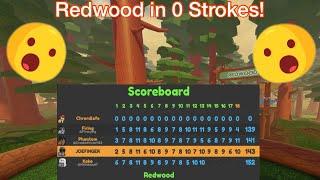 Redwood in 0 Strokes! | Roblox Super Golf