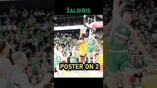 Arnas Butkevicius dunk  #shorts #euroleague #basketball #highlights