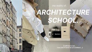 Unveiling the realities of Architecture school