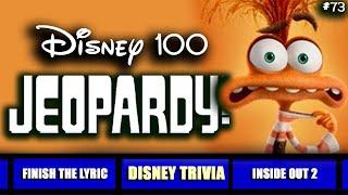 Disney Jeopardy • 26 Clue Trivia Game • Test Yourself!