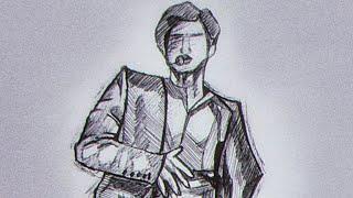 BTS ddaeng sketches