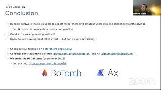 Bayesian Optimization: From Research to Production with BoTorch & Ax