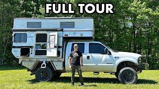 Ultimate Flatbed Truck Camper Walk-Through | Four Wheel Campers Hawk+