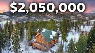 INSANE Mountain Cabin in Breckenridge Colorado