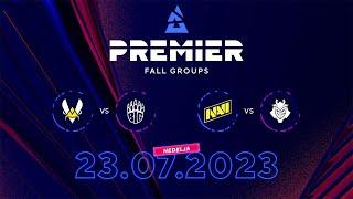 BLAST PREMIER FALL GROUPS 2023 - DAN 11 - Vitality vs BIG | G2 Esports vs NaVi