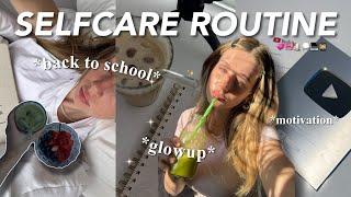 selfcare routine & back to school vlog  glowup, ziele & uni motivation