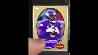 Topps Huddle 3 hits in one pack