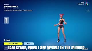 Carefree | Fortnite Emote Lyrics