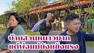 บ้านสวนหนาวมาก  แต่พ่อยังแข็งแรง#บ้นสวนกำภูEp1222