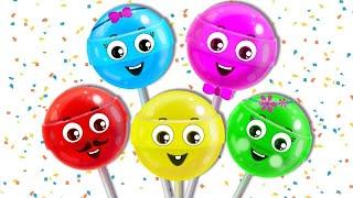 Lollipop Finger Family  | Nursery Rhymes For Kids By @hooplakidz