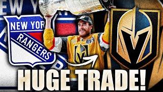 NEW YORK RANGERS TRADE REILLY SMITH TO THE VEGAS GOLDEN KNIGHTS: HUGE TRADE FOR BRENDAN BRISSON