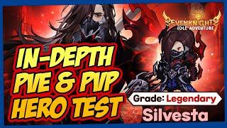 6-Star Silvesta: Is He Worth It? In-Depth PvE & PvP Test | Seven Knights Idle Adventure