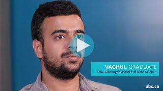 UBC Master of Data Science Okanagan Alumnus - Vaghul