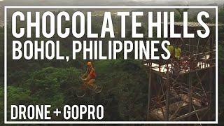 Chocolate Hills | Bohol, Philippines | Bicycle in the Sky: Phantom Drone + GoPro