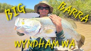 BARRA fishing the run-off | Wyndham WA